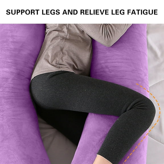 Pregnancy Pillows for Sleeping, U Shaped Full Body Maternity Pillow with Removable Cover - Support for Back, Legs, Belly, HIPS for Pregnant Women,Pregnancy Pillow for Women