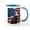 White/Blue Inside, variant on CafePress - USA Flag With Bald Eagle Mug - 11 oz Ceramic Mug - Novelty Coffee Tea Cup