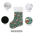 thumbnail image 4 of Ryvnso Christmas Stockings Highland Cattle Christmas 17.7" Large Stocking Decoration 2 Pack, 4 of 7