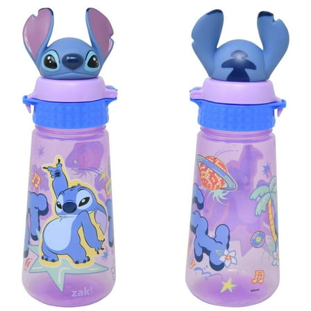 Disney Stitch Adventure 16oz PP Bottle with molded cap, 1 Piece Only