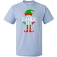 thumbnail image 3 of Inktastic Christmas I'm the Gamer Elf Cute Elf Hat and Elf Shoes T-Shirt, 3 of 5