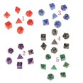 thumbnail image 2 of 7X Polyhedral Dice 16mm for Dungeons and Dragons DND MTG Table Games Green, 2 of 5