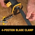thumbnail image 4 of Sierra recíproca DEWALT DCS367P1, 20 V MAX XR, 5 Ah, inalámbrica, 4 of 7
