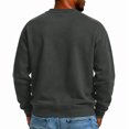 thumbnail image 5 of Trgacdwlo Men's Half Zip Fleece Sweatshirt Fuzzy Long Sleeve Men's Pullover Shirts Solid Color Fall Winter Warm Cotton Sweatshirts for Men with Pocket M, 5 of 6