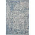 thumbnail image 3 of SAFAVIEH Courtyard Kiro Traditional Indoor/Outdoor Area Rug, 5'3" x 7'7", Navy/Grey, 3 of 12