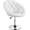 White, variant on Sunshen Adjustable Swivel Vanity Chair, Velvet Vanity Chair, Gray | Makeup Chair with Round Tufted Back, silla para vanity, High Heel Chair for Vanity Makeup Room Bedroom