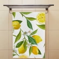 thumbnail image 4 of GZHJMY Soft Hand Towels, 2 Packs Bath Towels Lemon Fruits Absorbent Washcloths Multipurpose for Bathroom Gym Hotel Spa, 4 of 6