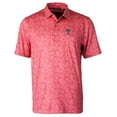 thumbnail image 2 of Men's Cutter & Buck Red Texas Tech Red Raiders Alumni Logo Pike Constellation Print Stretch Polo, 2 of 3