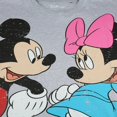 thumbnail image 3 of Disney - Camiseta de Mickey & Minnie Mouse para Mujer (Gris Jaspeado), 3 of 3