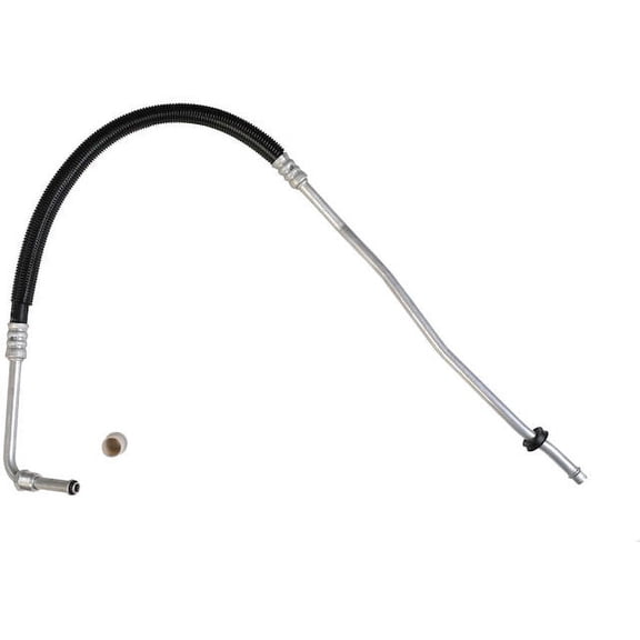 Outlet Lower Oil Cooler Hose - Compatible with 1996 - 1999 Chevy K1500 1997 1998