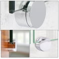 thumbnail image 3 of 8 Set Zinc Alloy Mirror Clips Round Bright Mirror Brackets Sturdy Glass Mounting Clips Easy to Install Mirror Holder Clips Mirror Wall Hangers, 3 of 9