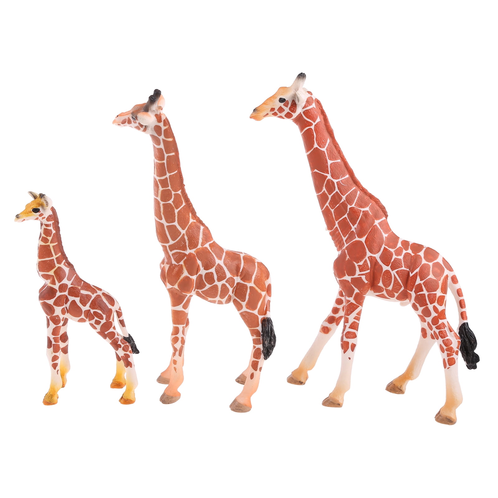 OOKWE Kids Plastic Giraffe for kids Action Figures Realistic Jungle