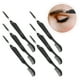 thumbnail image 3 of 6 cepillos plegables para cejas y pestañas, de doble punta, color negro., 3 of 7