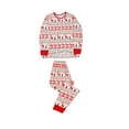thumbnail image 3 of Conjunto de pantalones casuales de manga larga con pijamas de Navidad familiares a juego XBTCLXEBCO 7-8 años, 3 of 6