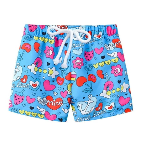 

WZHKSN Summer Kids Toddler Casual Print Baby Swimwear Beach Swimsuit Pants Boy Clothes Boys Pants