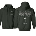 thumbnail image 2 of John 3:16 Bible Verse Hoodie, Christian Cross Scripture Pullover Sweatshirt, Unisex Faith Hoodie for Men & Women, Religious Graphic Hoodie for Church Groups, Inspirational Christian Outfit, 2 of 6