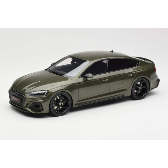 GT Spirit 2023 Audi RS5 Competition Sportback Dark Green 1:18 Resin