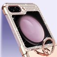 thumbnail image 3 of for Galaxy Z Flip 6 Case with Ring, Shockproof Drop Rugged Full Body Protective Hinge, Protection Anti-Slip Cover, Stylish Case for Samsung Galaxy Z F, 3 of 4