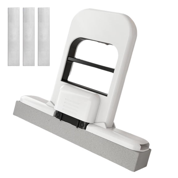 IFRINID Mini Handheld Cleaning Mop With Absorbent Sponge, Portable Foldable Design for Kitchen, Office, Bathroom