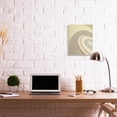 thumbnail image 2 of Stupell Industries Organic Grooved Abstraction Neutral Brown Yellow Canvas Wall Art, 16 x 20, Design by Danhui Nai, 2 of 5
