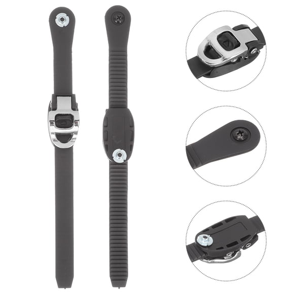 OUNONA 4-Pack Ratchet Buckles for Roller Skates Replacement Straps Easy to Fix and Secure Skating Gear