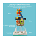 thumbnail image 4 of Bloques construcción Casa Globos 635 pz Malubero COLORES, 4 of 5