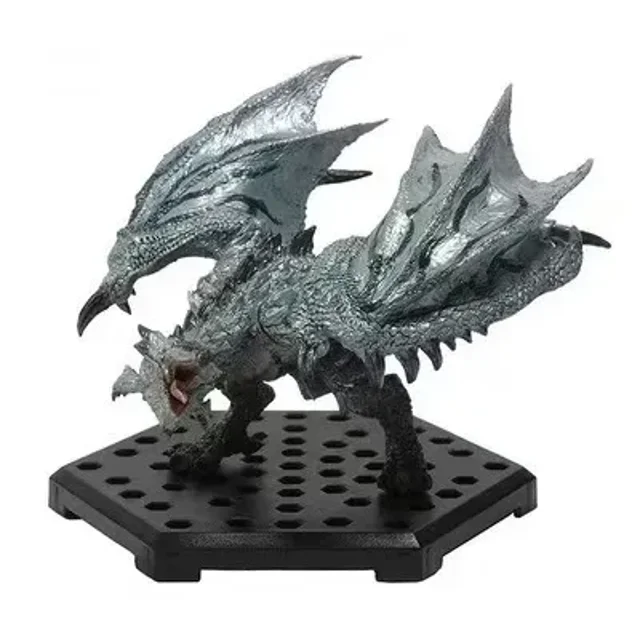 Genuine Scale Model Monster Hunter Rise of Dawn Series Male VALSTRAX Rathalos Nargacuga Velkhana Action Figure Toys,E