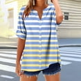 thumbnail image 5 of Basic Tank Tops for Women Tops Women Trendy, Linen Tops for Women Summer Work Shirts Trendy Button Down Plus Size V Neck Boho Clothes Spring Tops for Women 2025, 5 of 5