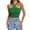Green, variant on Womens Criss Cross Halter Sweater Vest Tops Summer Sleeveless Pullover Casual Lightweight V Neck Knit Tank Top Beige XXL