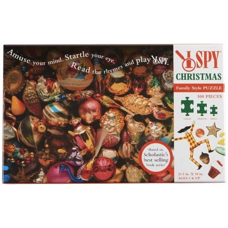 I Spy Christmas Family Style Puzzle 500 Pieces
