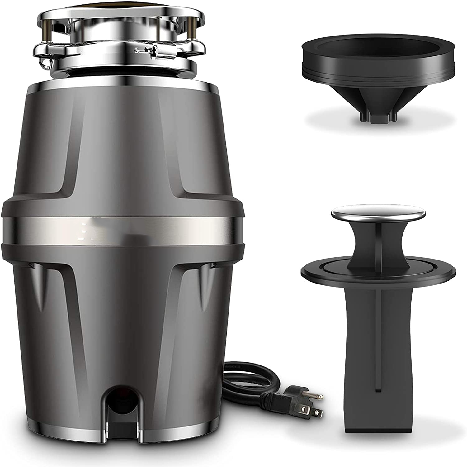 Moen GX50C Prep Series 1 2 HP Continuous Feed Garbage Disposal, Black