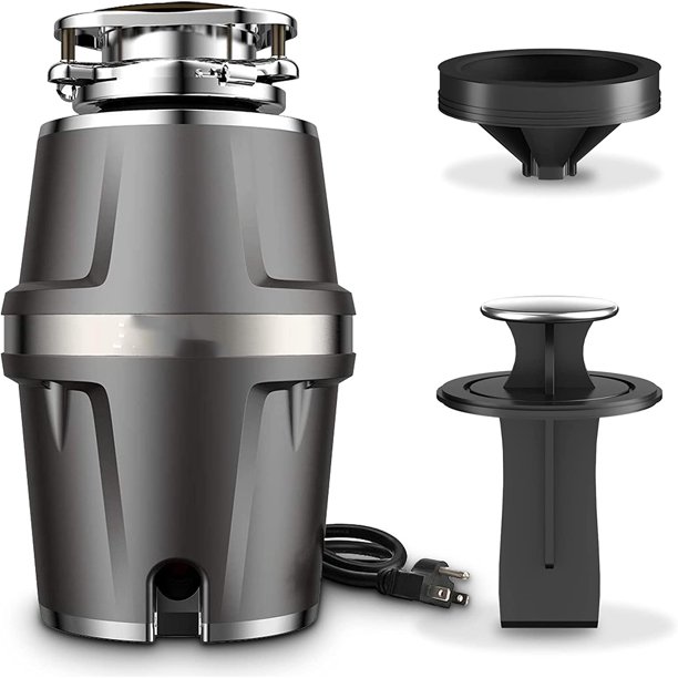 CASSS Garbage Disposal, 3/4 HP Continuous Feed Kitchen Garbage Disposer