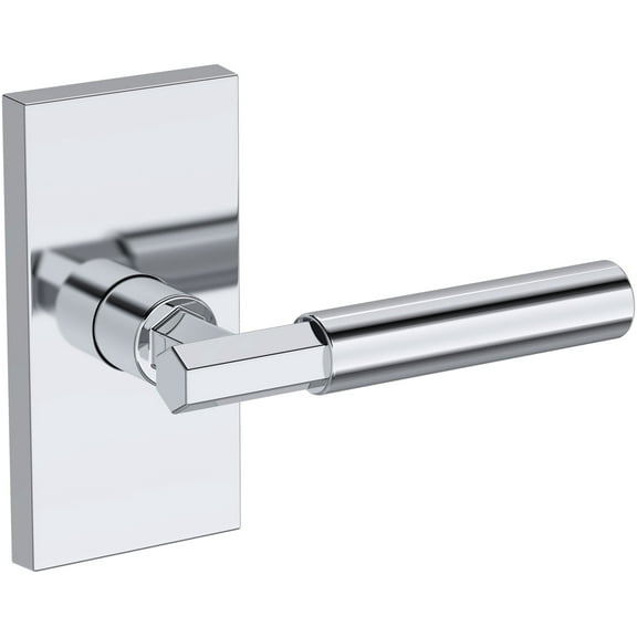Baldwin FDRIDCFR260 Riddling Non-Turning Two-Sided Dummy Door Lever Set - Chrome
