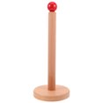 thumbnail image 1 of Organizador de accesorios para el cabello de madera maciza: soporte de escritorio para coleteros, soporte para guardar bandas para el cabello y soporte para coleteros., 1 of 5