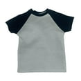 thumbnail image 3 of 1/6 Men Short Sleeve T Shirt Handmade Doll Clothes for 12" Dress up Figures Black, 3 of 8