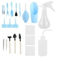 thumbnail image 3 of 19Pcs/Set Succulent Plants Tool Transplanting Gardening Tools for Bonsai Indoors Small PlantsBlue, 3 of 14