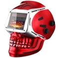 thumbnail image 1 of Casco de soldadura DEKOPRO con oscurecimiento automático, diseño de calavera en color verdadero, 1 of 8