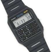 Casio Mens Vintage Calculator and Calendar Watch CA53W-1