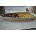 thumbnail image 5 of By The Earth Living | Boat Platter | Cream White Speckled | 14" x 5" | Set of 2, 5 of 5