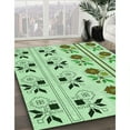 thumbnail image 2 of Ahgly Company Indoor Rectangle Patterned Green Pepper Green Area Rugs, 5' x 8', 2 of 6