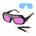thumbnail image 3 of Gafas de soldadura con oscurecimiento automático para soldadura por plasma, corte y esmerilado con 5 lentes, 3 of 8