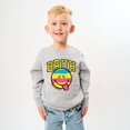 thumbnail image 3 of SmileyWorld Bruh Paint Drip Distressed - Youth Graphic Sweatshirt, 3 of 5