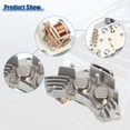thumbnail image 3 of Fan Blower Motor Resistor Heater Replacement Fit for PEUGEOT 406 Coupe White Silver Tone, 3 of 6