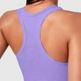 thumbnail image 6 of Stamzod Crop Tank Tops for Women Cropped Workout Tops Racerback Running Yoga Tanks Sleeveless Gym Shirts Purple XL, 6 of 6
