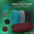 thumbnail image 6 of OPTIPAK Hard Shell Glasses Case – Extra Large Eyeglass Case with Microfiber Cleaning Cloth – Protective Glasses Holder for Men & Women (Pack of 1), 6 of 7