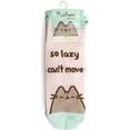 thumbnail image 2 of CultureFly Pusheen Lazy Ankle Sock Set, 9-11, 2 of 2