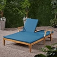 thumbnail image 4 of Samantha Double Chaise Lounge for Yard and Patio Acacia Wood Frame, 4 of 5
