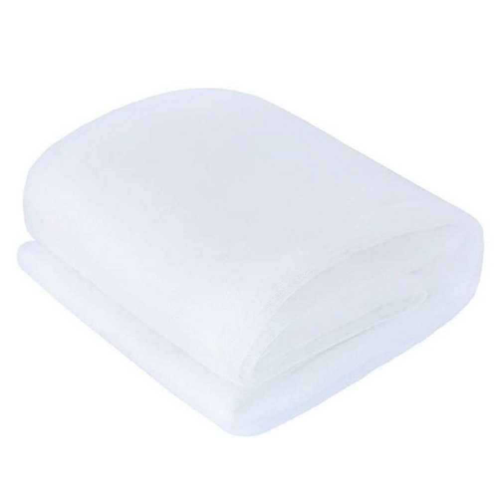 DIY Mosquito Net Fabric Outdoor Insect Barrier Mesh White