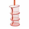 thumbnail image 6 of Zipper Hanging Basket Multi-grid Hanging Basket Three-grid Drying Food Basket Basket Fish Meat T2C8, 6 of 9