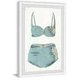 thumbnail image 2 of Marmont Hill Teal Bikini Framed Wall Art, 36" x 24", 2 of 6